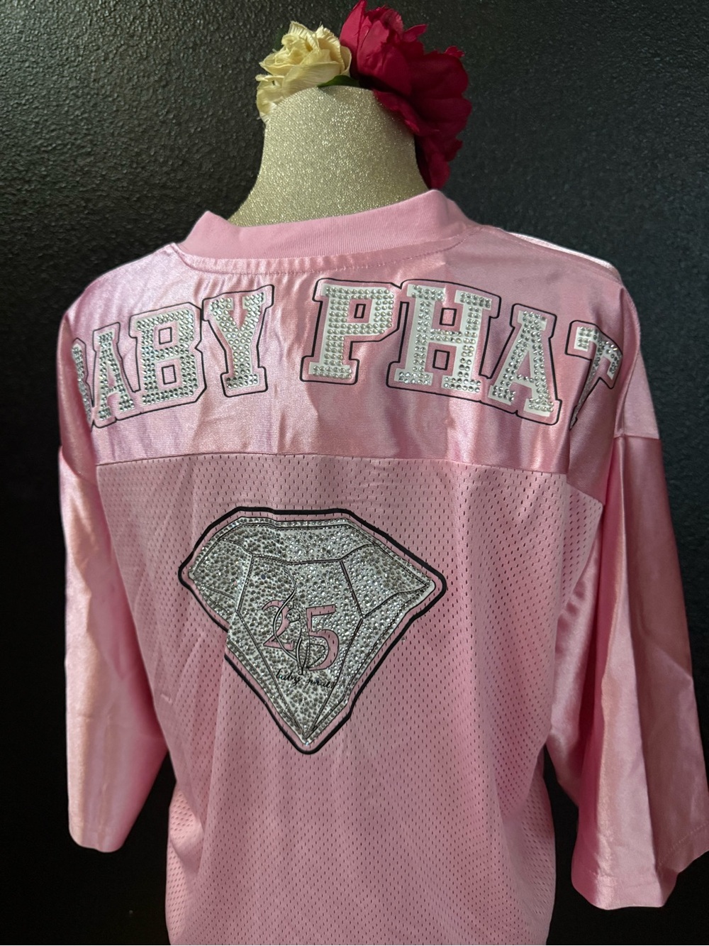 Baby Phat Pink Logo Chain-Tag Top - Picture 5 of 6
